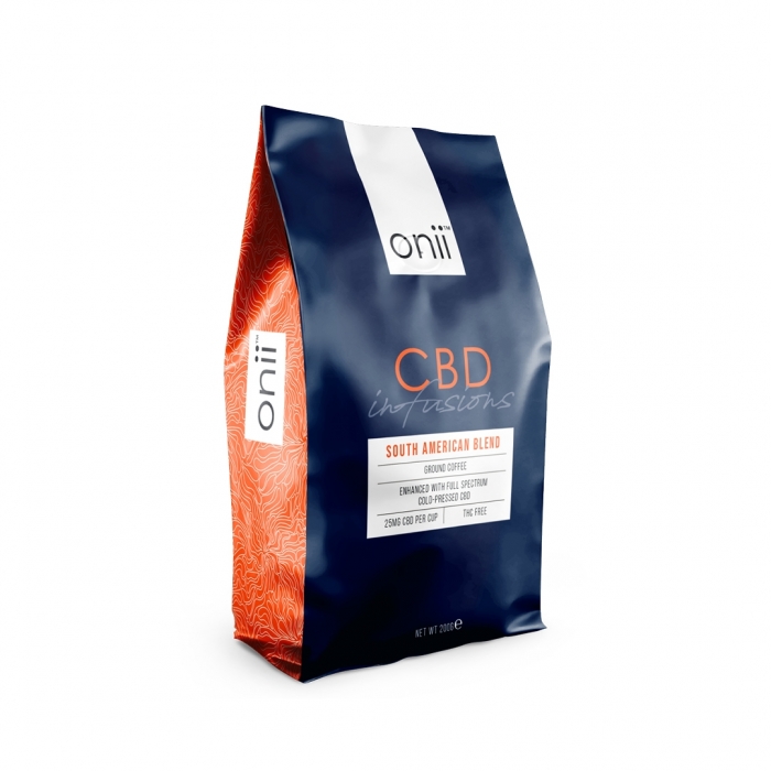 onii South American 250mg CBD Ground Coffee 200g - 1