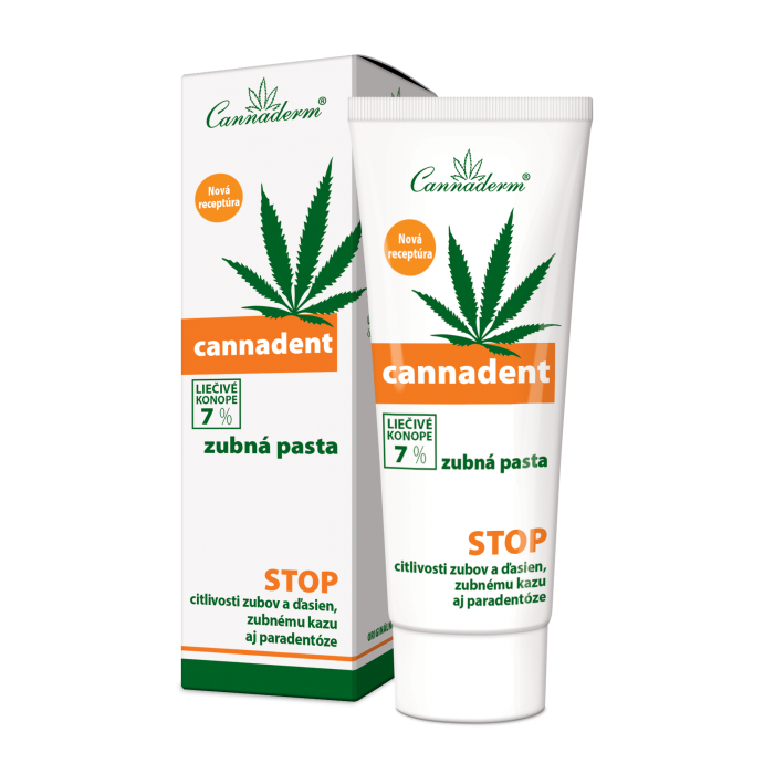 Cannaderm Cannadent Gentle Natural Toothpaste 75g - 1