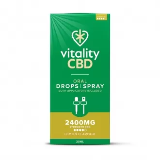 Vitality CBD CBD Oral Drops Lemon Flavour 30ml - 14