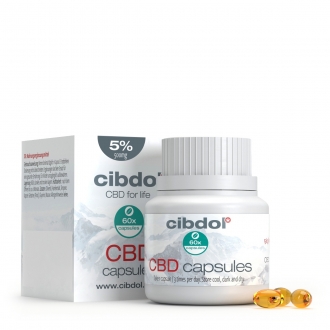  Cibdol CBD Softgels 5% (Full Spectrum 500mg) - 1