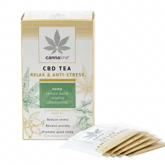  Cannaline CBD Tea RELAX & ANTI-STRESS 30g - 1