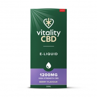 Vitality CBD Broad Spectrum CBD E-liquid Berry Flavour 30ml - 9