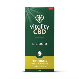  Vitality CBD Broad Spectrum CBD E-liquid Lemon Flavour 30ml - 9