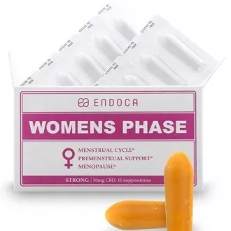  Endoca Suppositories Women's Phase 500mg CBD (10x 50mg) - 2
