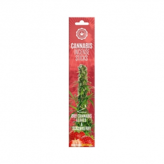 Strawberry Scented 'Cannabis' Incense Sticks