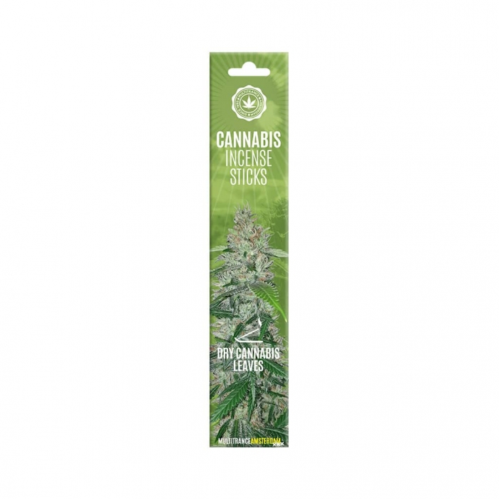 Dry Cannabis Leaves Scented Incense...