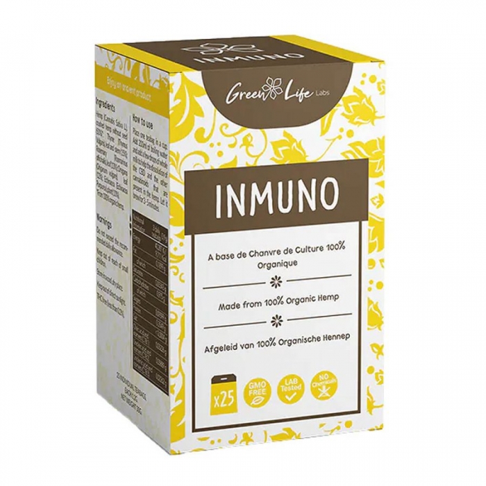 Organic Hemp Immuno Tea 30g (25bags/box)