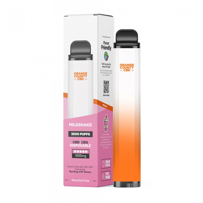 milkshake disposable vape Orange County CBD Milkshake Vape Pen 1000mg CBD+CBG (ready to use)