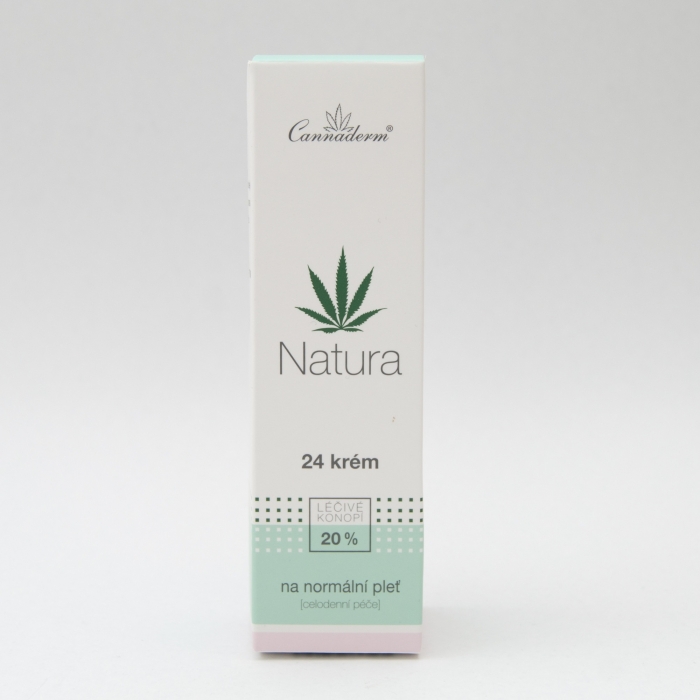 Natura 24 Face Cream for Normal Skin 75g - 20% Hemp