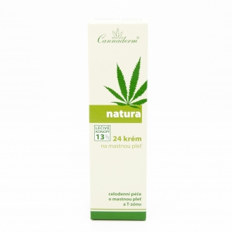 Natura 24 Face Cream for Oily Skin 75g - 13% Hemp
