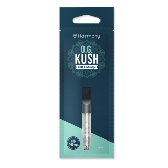 Harmony Vape Pen: OG Kush 10% (100mg) CBD Cartridge