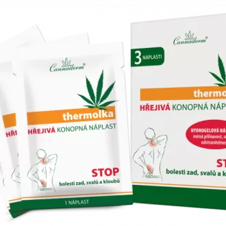 Thermolka Heat Patches with Hemp Oil